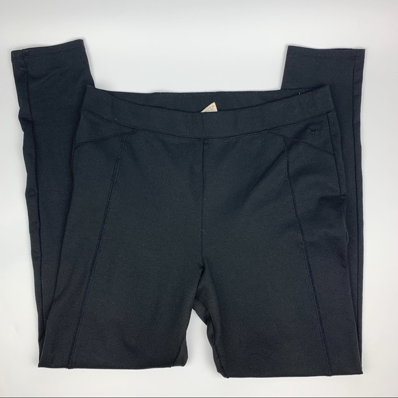 PINK Victoria’s‎ Secret Ponte Leggings Black - Picture 1 of 8